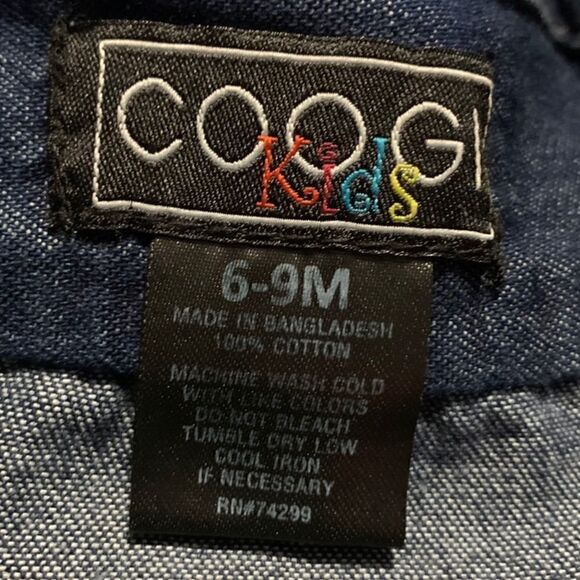 Coogi Denim and Patches Button Down Sz 6-9Mos - Picture 5 of 6